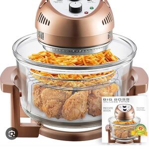 Big Boss Oil-Less Fryer in Copper
